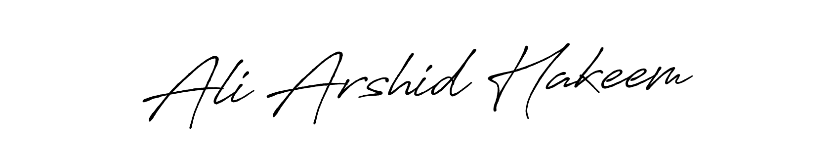 Use a signature maker to create a handwritten signature online. With this signature software, you can design (Antro_Vectra_Bolder) your own signature for name Ali Arshid Hakeem. Ali Arshid Hakeem signature style 7 images and pictures png