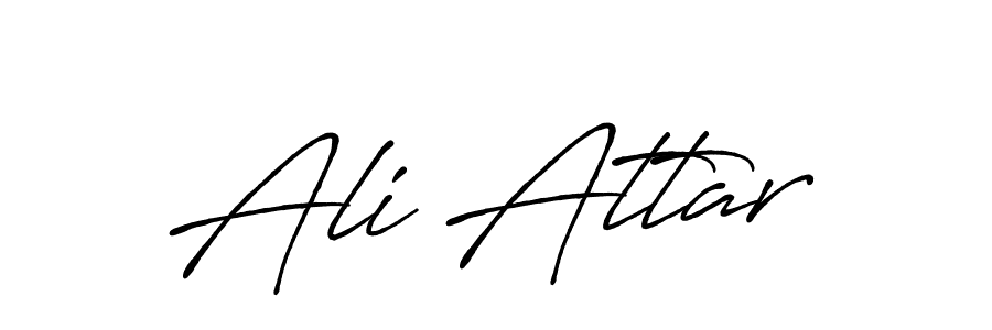 The best way (Antro_Vectra_Bolder) to make a short signature is to pick only two or three words in your name. The name Ali Attar include a total of six letters. For converting this name. Ali Attar signature style 7 images and pictures png