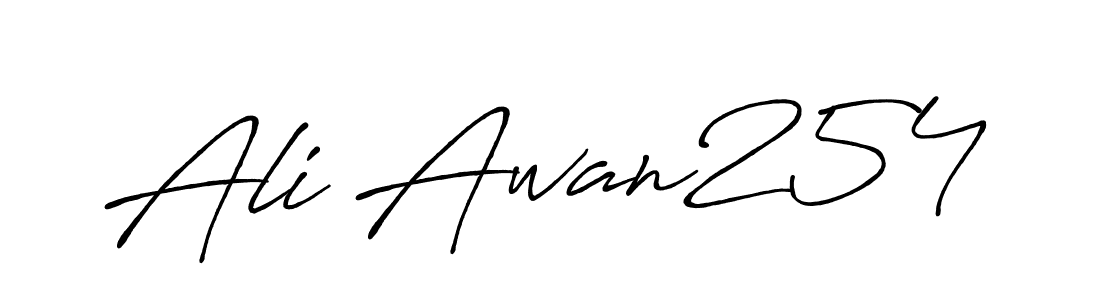 This is the best signature style for the Ali Awan254 name. Also you like these signature font (Antro_Vectra_Bolder). Mix name signature. Ali Awan254 signature style 7 images and pictures png