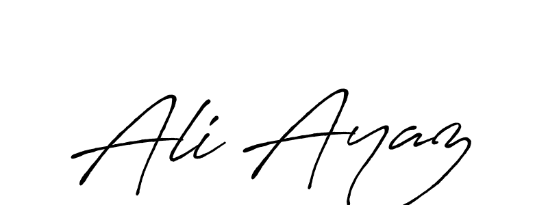 if you are searching for the best signature style for your name Ali Ayaz. so please give up your signature search. here we have designed multiple signature styles  using Antro_Vectra_Bolder. Ali Ayaz signature style 7 images and pictures png