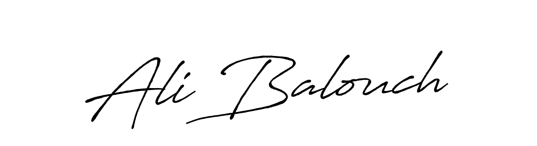 You should practise on your own different ways (Antro_Vectra_Bolder) to write your name (Ali Balouch) in signature. don't let someone else do it for you. Ali Balouch signature style 7 images and pictures png