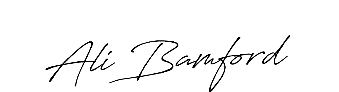 Design your own signature with our free online signature maker. With this signature software, you can create a handwritten (Antro_Vectra_Bolder) signature for name Ali Bamford. Ali Bamford signature style 7 images and pictures png