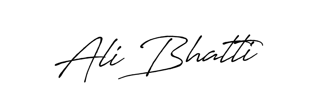 if you are searching for the best signature style for your name Ali Bhatti. so please give up your signature search. here we have designed multiple signature styles  using Antro_Vectra_Bolder. Ali Bhatti signature style 7 images and pictures png