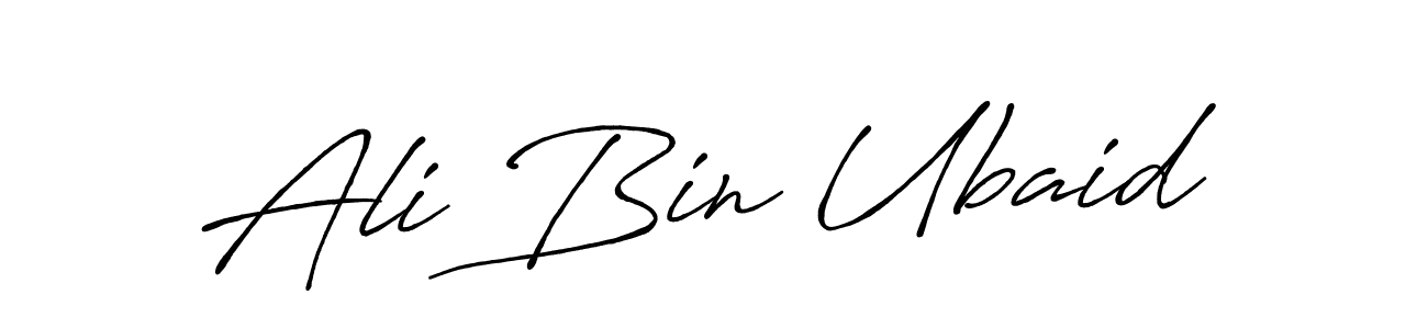 It looks lik you need a new signature style for name Ali Bin Ubaid. Design unique handwritten (Antro_Vectra_Bolder) signature with our free signature maker in just a few clicks. Ali Bin Ubaid signature style 7 images and pictures png