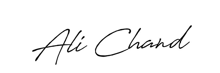 The best way (Antro_Vectra_Bolder) to make a short signature is to pick only two or three words in your name. The name Ali Chand include a total of six letters. For converting this name. Ali Chand signature style 7 images and pictures png