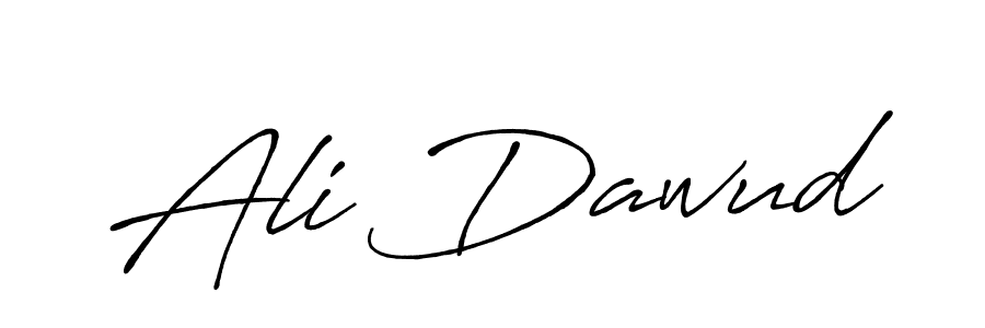 How to make Ali Dawud name signature. Use Antro_Vectra_Bolder style for creating short signs online. This is the latest handwritten sign. Ali Dawud signature style 7 images and pictures png