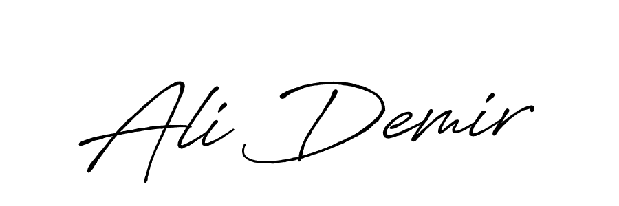 It looks lik you need a new signature style for name Ali Demir. Design unique handwritten (Antro_Vectra_Bolder) signature with our free signature maker in just a few clicks. Ali Demir signature style 7 images and pictures png