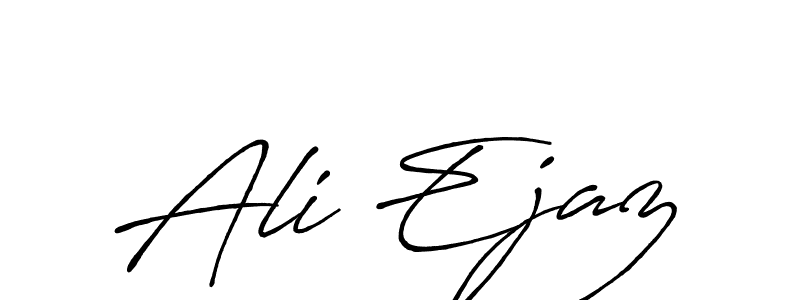 Create a beautiful signature design for name Ali Ejaz. With this signature (Antro_Vectra_Bolder) fonts, you can make a handwritten signature for free. Ali Ejaz signature style 7 images and pictures png