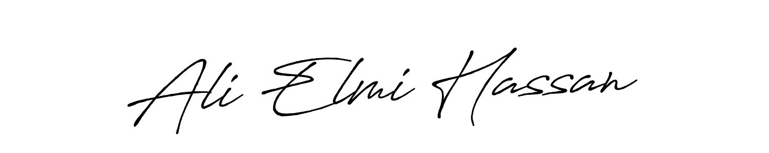 How to Draw Ali Elmi Hassan signature style? Antro_Vectra_Bolder is a latest design signature styles for name Ali Elmi Hassan. Ali Elmi Hassan signature style 7 images and pictures png