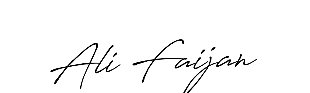 How to make Ali Faijan signature? Antro_Vectra_Bolder is a professional autograph style. Create handwritten signature for Ali Faijan name. Ali Faijan signature style 7 images and pictures png
