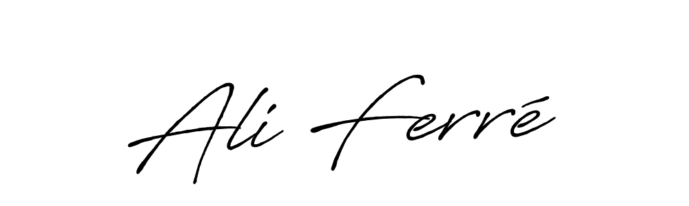 You can use this online signature creator to create a handwritten signature for the name Ali Ferré. This is the best online autograph maker. Ali Ferré signature style 7 images and pictures png