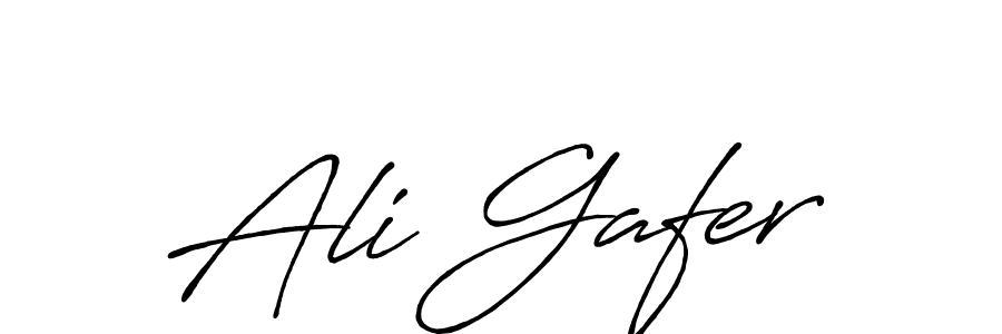 How to make Ali Gafer signature? Antro_Vectra_Bolder is a professional autograph style. Create handwritten signature for Ali Gafer name. Ali Gafer signature style 7 images and pictures png