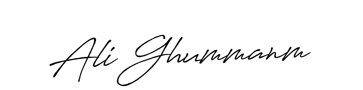 Once you've used our free online signature maker to create your best signature Antro_Vectra_Bolder style, it's time to enjoy all of the benefits that Ali Ghummanm name signing documents. Ali Ghummanm signature style 7 images and pictures png