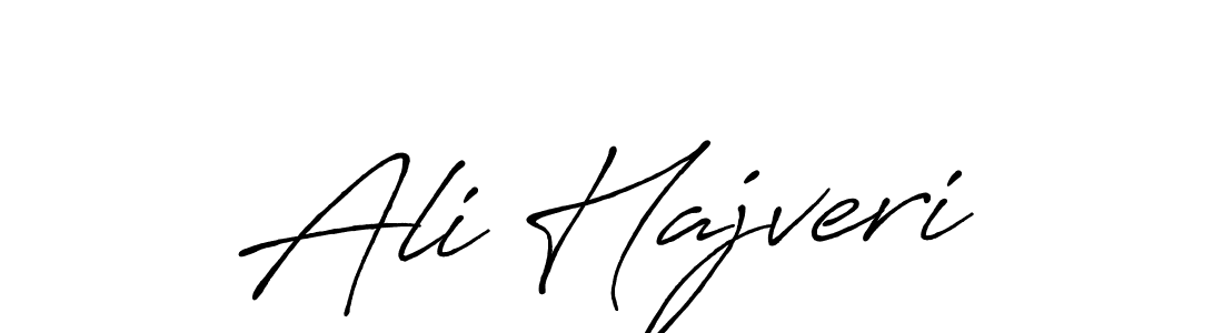 Design your own signature with our free online signature maker. With this signature software, you can create a handwritten (Antro_Vectra_Bolder) signature for name Ali Hajveri. Ali Hajveri signature style 7 images and pictures png