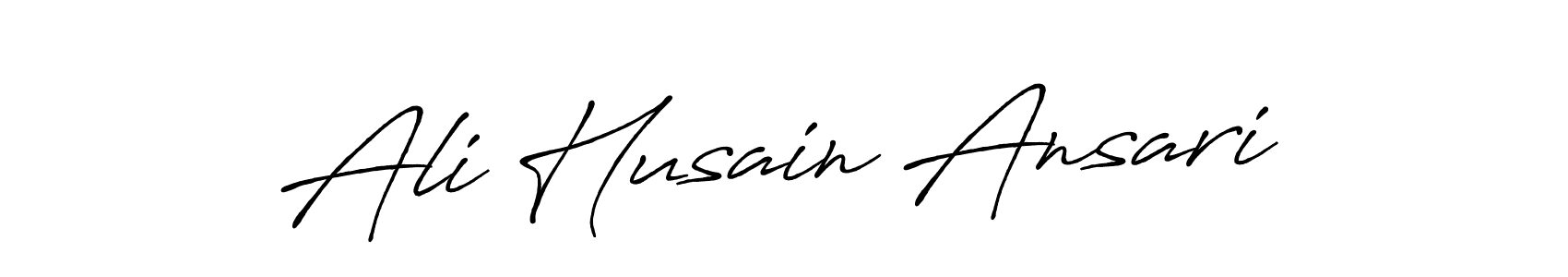 Similarly Antro_Vectra_Bolder is the best handwritten signature design. Signature creator online .You can use it as an online autograph creator for name Ali Husain Ansari. Ali Husain Ansari signature style 7 images and pictures png