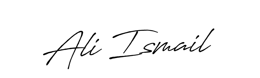 Similarly Antro_Vectra_Bolder is the best handwritten signature design. Signature creator online .You can use it as an online autograph creator for name Ali Ismail. Ali Ismail signature style 7 images and pictures png