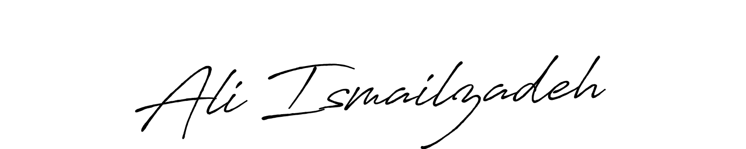 Ali Ismailzadeh stylish signature style. Best Handwritten Sign (Antro_Vectra_Bolder) for my name. Handwritten Signature Collection Ideas for my name Ali Ismailzadeh. Ali Ismailzadeh signature style 7 images and pictures png