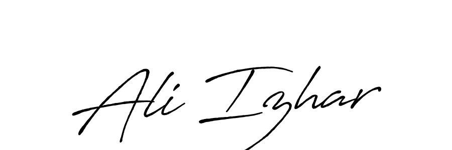Once you've used our free online signature maker to create your best signature Antro_Vectra_Bolder style, it's time to enjoy all of the benefits that Ali Izhar name signing documents. Ali Izhar signature style 7 images and pictures png