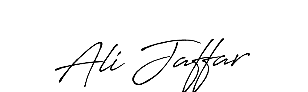 Also You can easily find your signature by using the search form. We will create Ali Jaffar name handwritten signature images for you free of cost using Antro_Vectra_Bolder sign style. Ali Jaffar signature style 7 images and pictures png