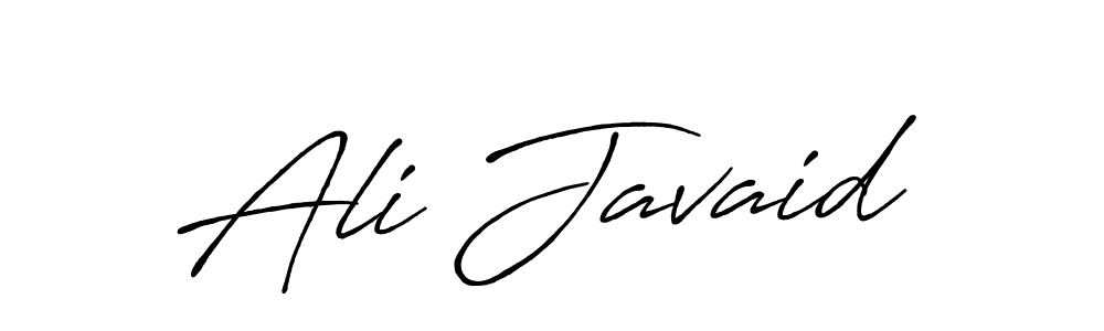 It looks lik you need a new signature style for name Ali Javaid. Design unique handwritten (Antro_Vectra_Bolder) signature with our free signature maker in just a few clicks. Ali Javaid signature style 7 images and pictures png