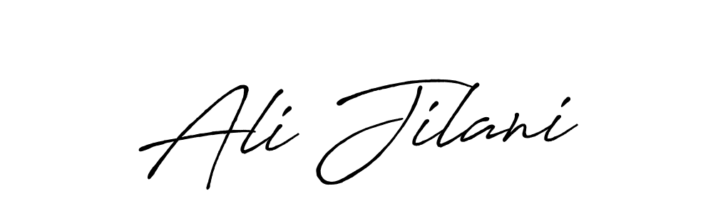 Similarly Antro_Vectra_Bolder is the best handwritten signature design. Signature creator online .You can use it as an online autograph creator for name Ali Jilani. Ali Jilani signature style 7 images and pictures png