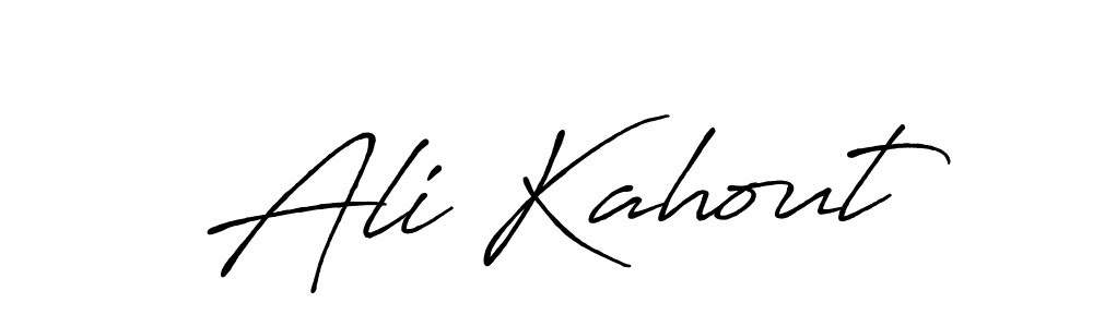 Here are the top 10 professional signature styles for the name Ali Kahout. These are the best autograph styles you can use for your name. Ali Kahout signature style 7 images and pictures png