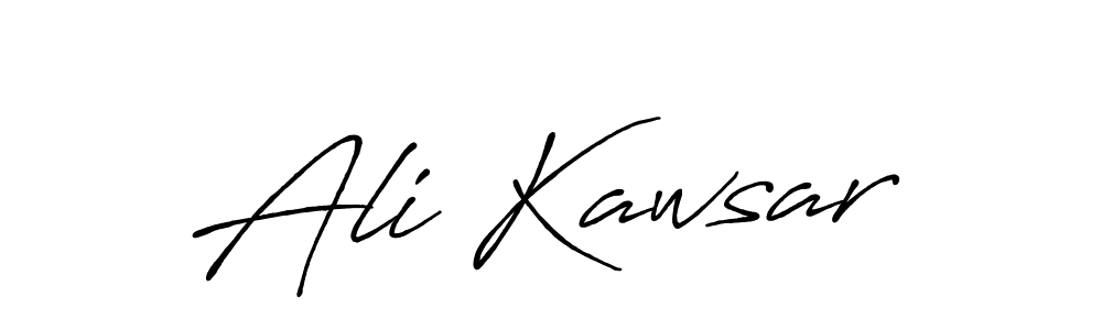 How to make Ali Kawsar signature? Antro_Vectra_Bolder is a professional autograph style. Create handwritten signature for Ali Kawsar name. Ali Kawsar signature style 7 images and pictures png