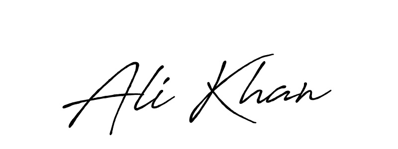 Use a signature maker to create a handwritten signature online. With this signature software, you can design (Antro_Vectra_Bolder) your own signature for name Ali Khan. Ali Khan signature style 7 images and pictures png