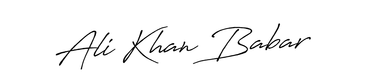 Once you've used our free online signature maker to create your best signature Antro_Vectra_Bolder style, it's time to enjoy all of the benefits that Ali Khan Babar name signing documents. Ali Khan Babar signature style 7 images and pictures png