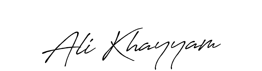 How to Draw Ali Khayyam signature style? Antro_Vectra_Bolder is a latest design signature styles for name Ali Khayyam. Ali Khayyam signature style 7 images and pictures png