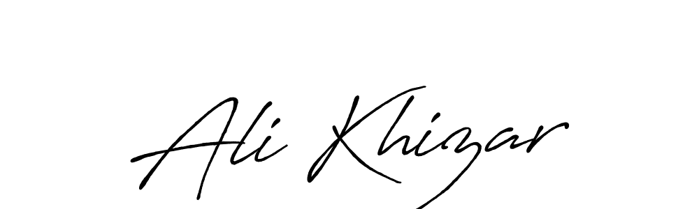 How to Draw Ali Khizar signature style? Antro_Vectra_Bolder is a latest design signature styles for name Ali Khizar. Ali Khizar signature style 7 images and pictures png