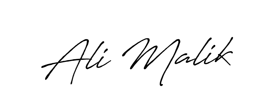 Also You can easily find your signature by using the search form. We will create Ali Malik name handwritten signature images for you free of cost using Antro_Vectra_Bolder sign style. Ali Malik signature style 7 images and pictures png