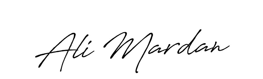 Ali Mardan stylish signature style. Best Handwritten Sign (Antro_Vectra_Bolder) for my name. Handwritten Signature Collection Ideas for my name Ali Mardan. Ali Mardan signature style 7 images and pictures png
