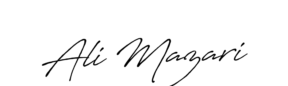 Also You can easily find your signature by using the search form. We will create Ali Mazari name handwritten signature images for you free of cost using Antro_Vectra_Bolder sign style. Ali Mazari signature style 7 images and pictures png