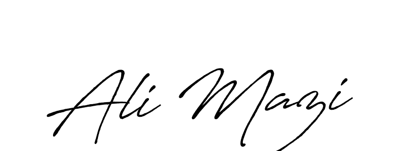 Also You can easily find your signature by using the search form. We will create Ali Mazi name handwritten signature images for you free of cost using Antro_Vectra_Bolder sign style. Ali Mazi signature style 7 images and pictures png