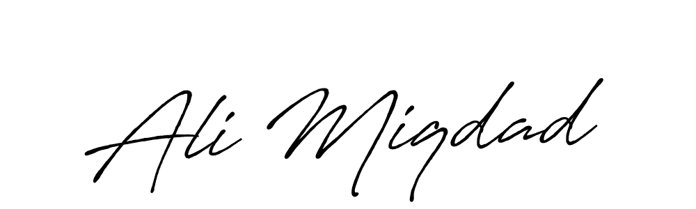 Make a beautiful signature design for name Ali Miqdad. Use this online signature maker to create a handwritten signature for free. Ali Miqdad signature style 7 images and pictures png