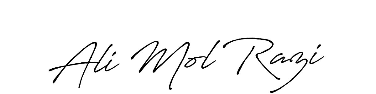 Once you've used our free online signature maker to create your best signature Antro_Vectra_Bolder style, it's time to enjoy all of the benefits that Ali Mol Razi name signing documents. Ali Mol Razi signature style 7 images and pictures png