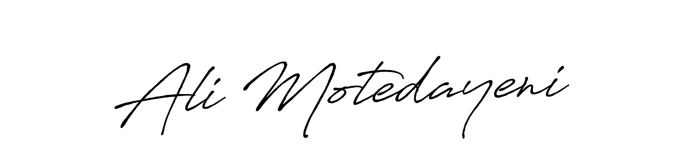 if you are searching for the best signature style for your name Ali Motedayeni. so please give up your signature search. here we have designed multiple signature styles  using Antro_Vectra_Bolder. Ali Motedayeni signature style 7 images and pictures png