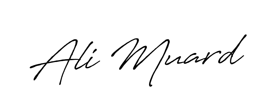 It looks lik you need a new signature style for name Ali Muard. Design unique handwritten (Antro_Vectra_Bolder) signature with our free signature maker in just a few clicks. Ali Muard signature style 7 images and pictures png