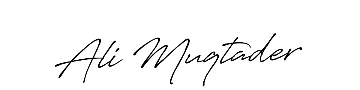 Also You can easily find your signature by using the search form. We will create Ali Muqtader name handwritten signature images for you free of cost using Antro_Vectra_Bolder sign style. Ali Muqtader signature style 7 images and pictures png