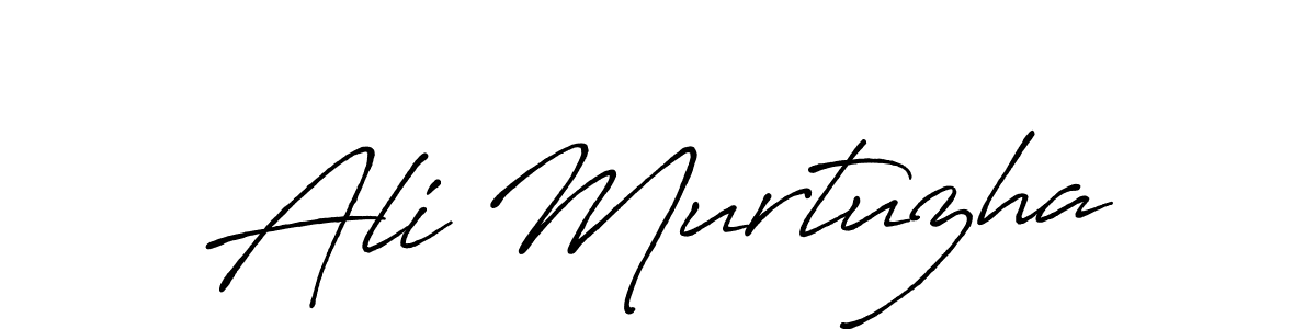 Ali Murtuzha stylish signature style. Best Handwritten Sign (Antro_Vectra_Bolder) for my name. Handwritten Signature Collection Ideas for my name Ali Murtuzha. Ali Murtuzha signature style 7 images and pictures png