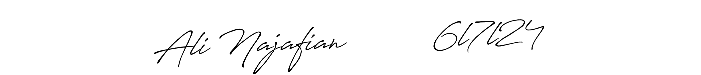 Also You can easily find your signature by using the search form. We will create Ali Najafian          6l7l24 name handwritten signature images for you free of cost using Antro_Vectra_Bolder sign style. Ali Najafian          6l7l24 signature style 7 images and pictures png