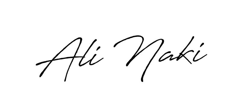 Also You can easily find your signature by using the search form. We will create Ali Naki name handwritten signature images for you free of cost using Antro_Vectra_Bolder sign style. Ali Naki signature style 7 images and pictures png