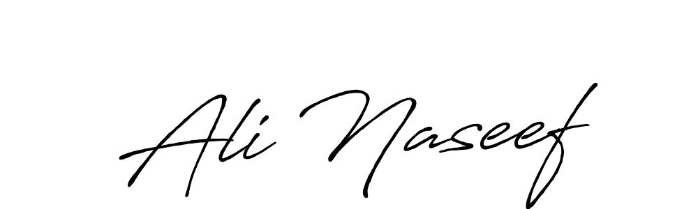 if you are searching for the best signature style for your name Ali Naseef. so please give up your signature search. here we have designed multiple signature styles  using Antro_Vectra_Bolder. Ali Naseef signature style 7 images and pictures png