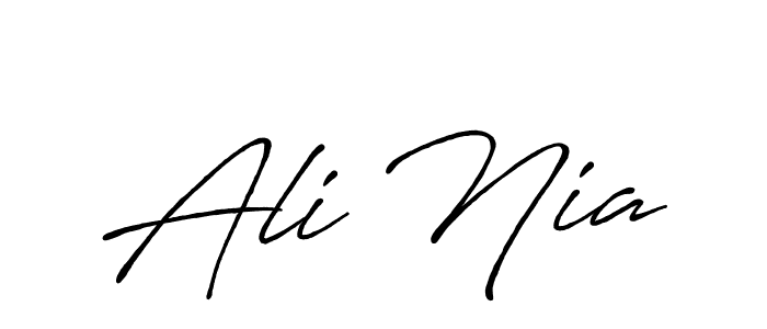 Once you've used our free online signature maker to create your best signature Antro_Vectra_Bolder style, it's time to enjoy all of the benefits that Ali Nia name signing documents. Ali Nia signature style 7 images and pictures png