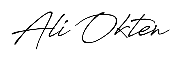 Similarly Antro_Vectra_Bolder is the best handwritten signature design. Signature creator online. You can use it as an online autograph creator for name Ali Okten. Ali Okten signature style 7 images and pictures png