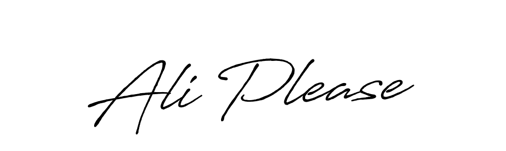 Use a signature maker to create a handwritten signature online. With this signature software, you can design (Antro_Vectra_Bolder) your own signature for name Ali Please. Ali Please signature style 7 images and pictures png