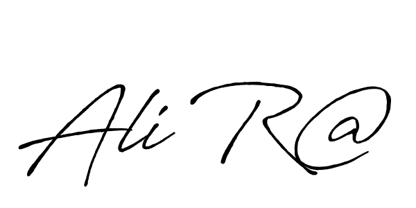 Create a beautiful signature design for name Ali R@. With this signature (Antro_Vectra_Bolder) fonts, you can make a handwritten signature for free. Ali R@ signature style 7 images and pictures png