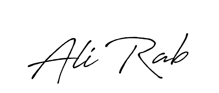 The best way (Antro_Vectra_Bolder) to make a short signature is to pick only two or three words in your name. The name Ali Rab include a total of six letters. For converting this name. Ali Rab signature style 7 images and pictures png