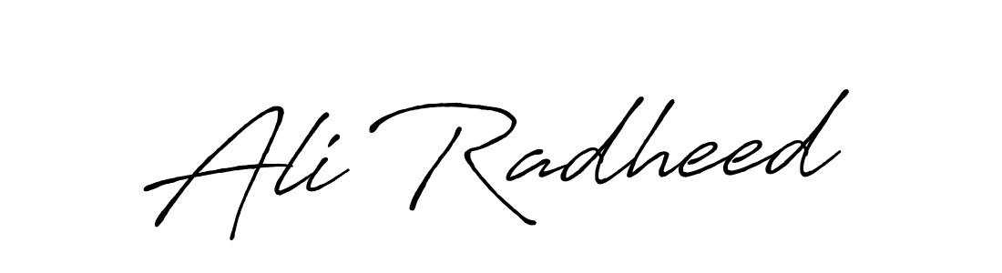 Similarly Antro_Vectra_Bolder is the best handwritten signature design. Signature creator online .You can use it as an online autograph creator for name Ali Radheed. Ali Radheed signature style 7 images and pictures png